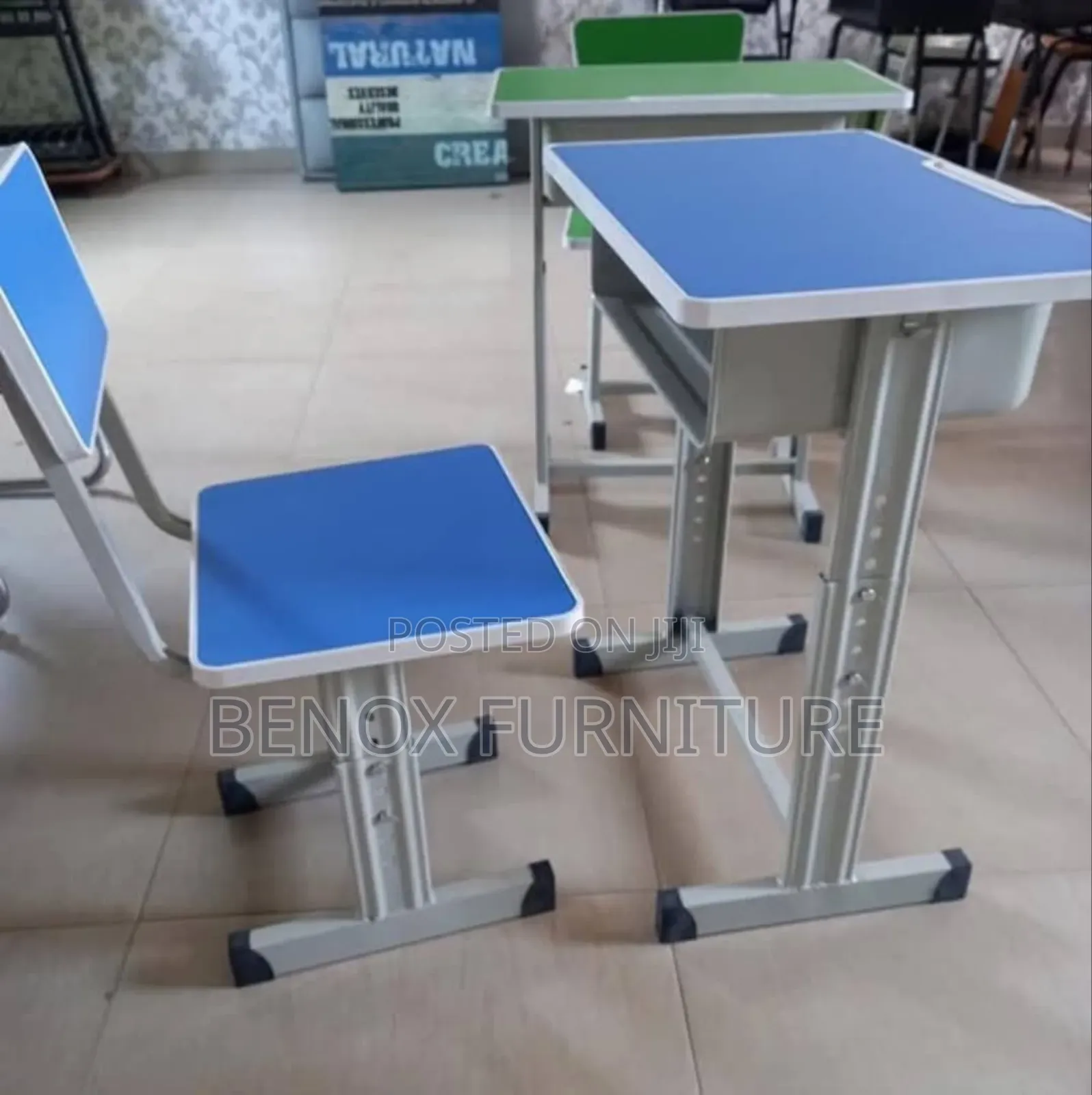 Student Study Chair and Table Set