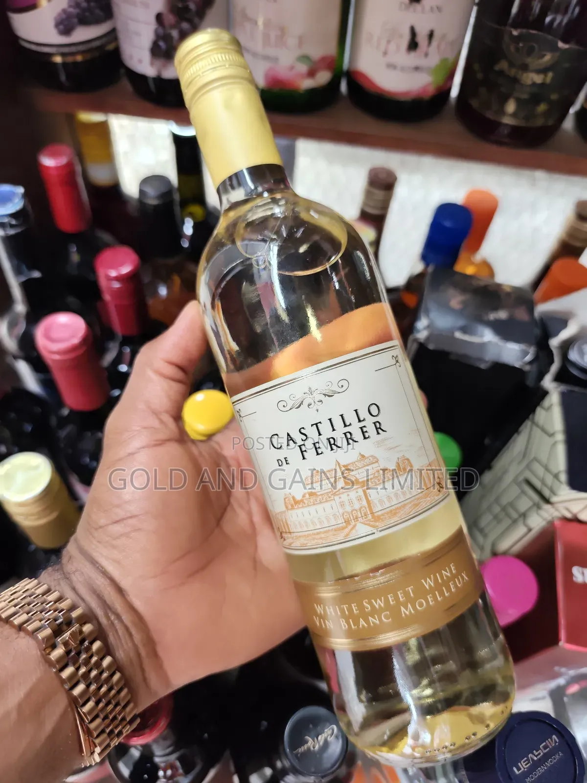 Castillo De Ferrer White Wine by 6btls (Wholesale)
