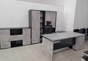 Complete Sets of Desk With Drawers and Wooden Shelves