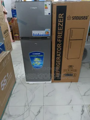 Snowsea 150l Refrigerator – Double Door, Space-Saving