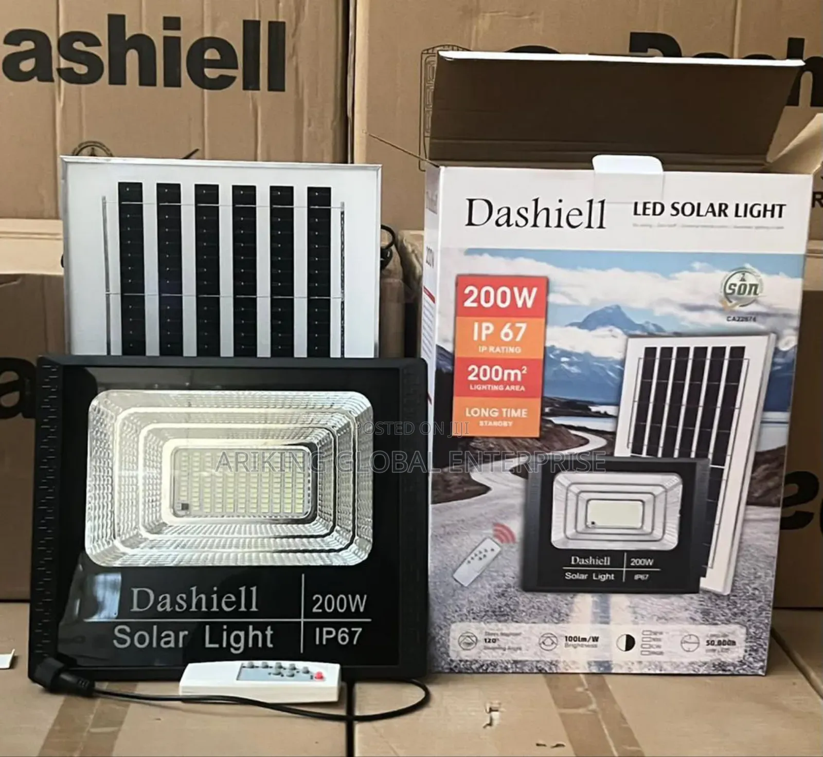 Dashiell Led 200watts Solar Lights