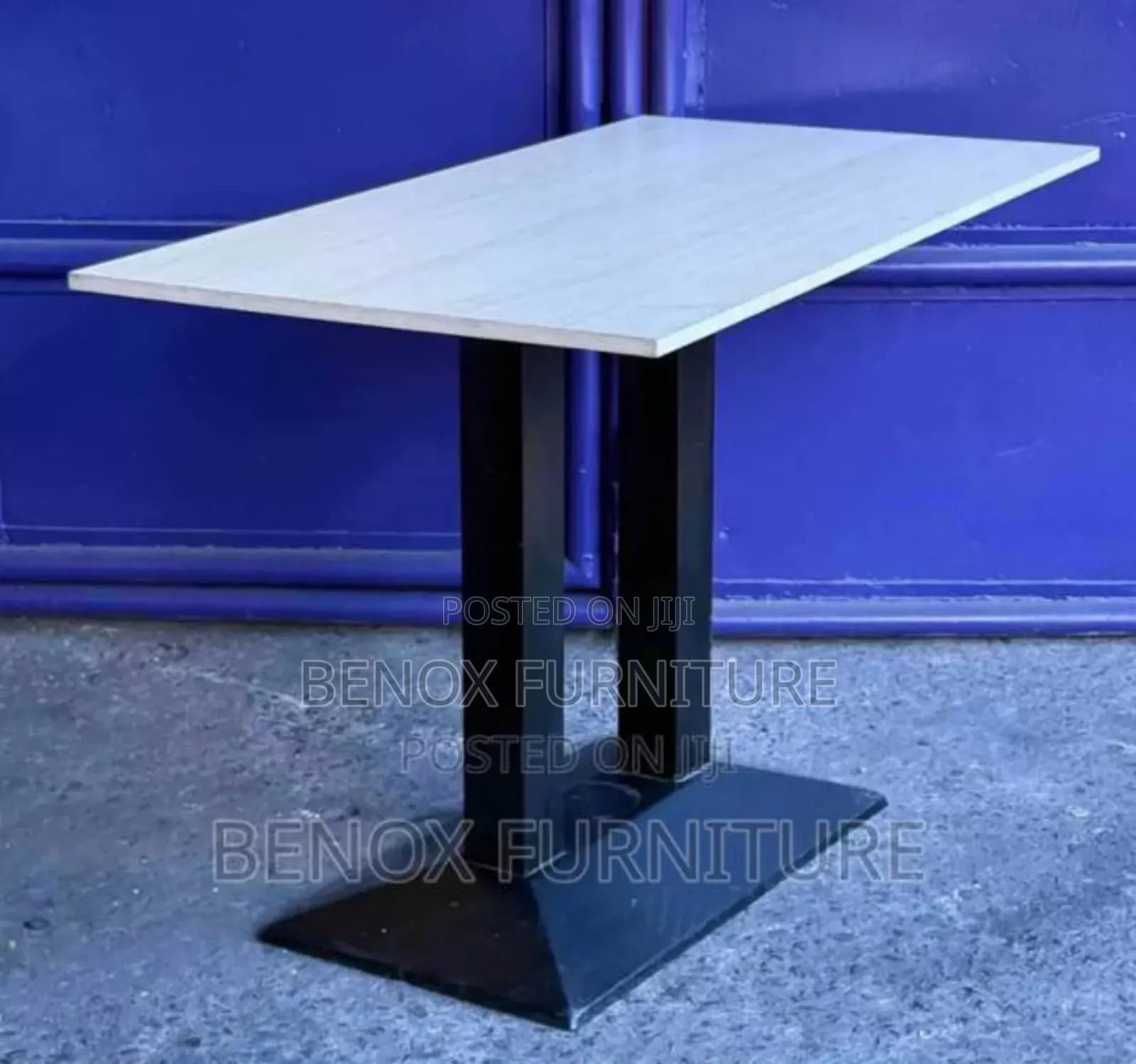 Canteen Table Double Base