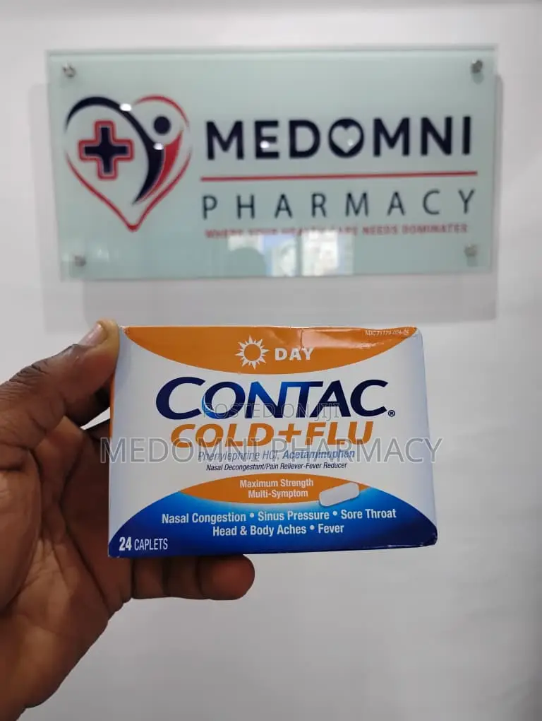Contac Cold + Flu, 24 Caplets