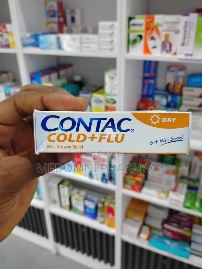Contac Cold + Flu, 24 Caplets