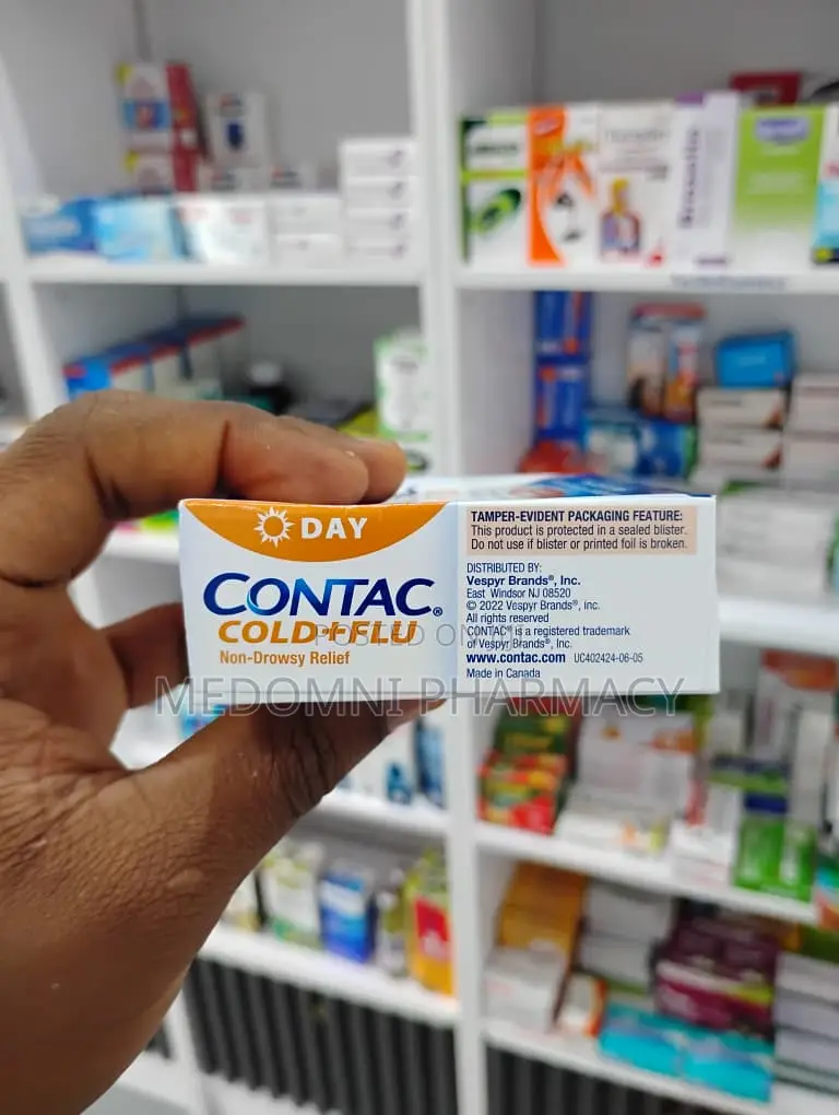 Contac Cold + Flu, 24 Caplets