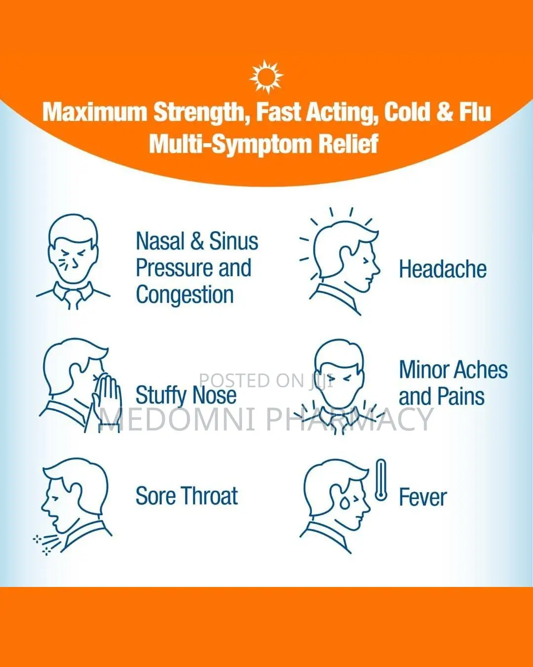 Contac Cold + Flu, 24 Caplets