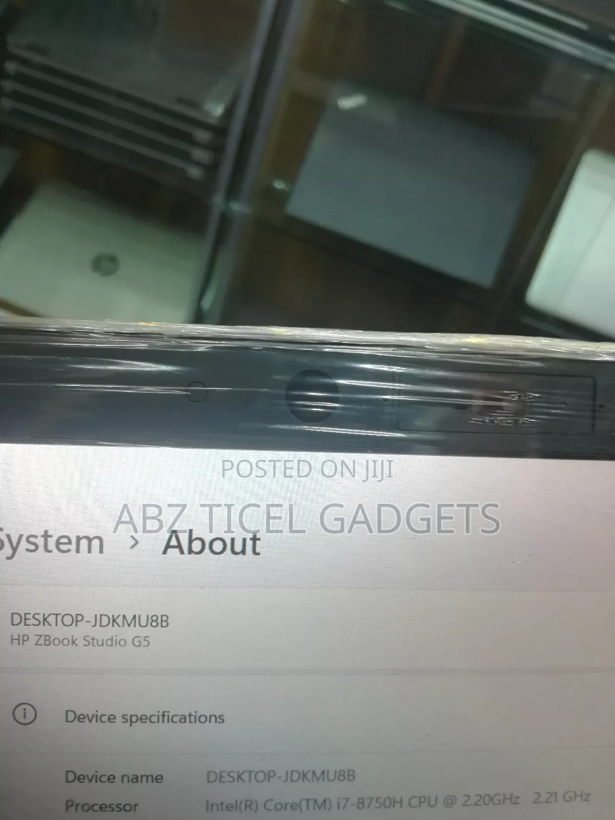 Laptop HP ZBook Studio G5 16GB Intel Core I7 SSD 512GB