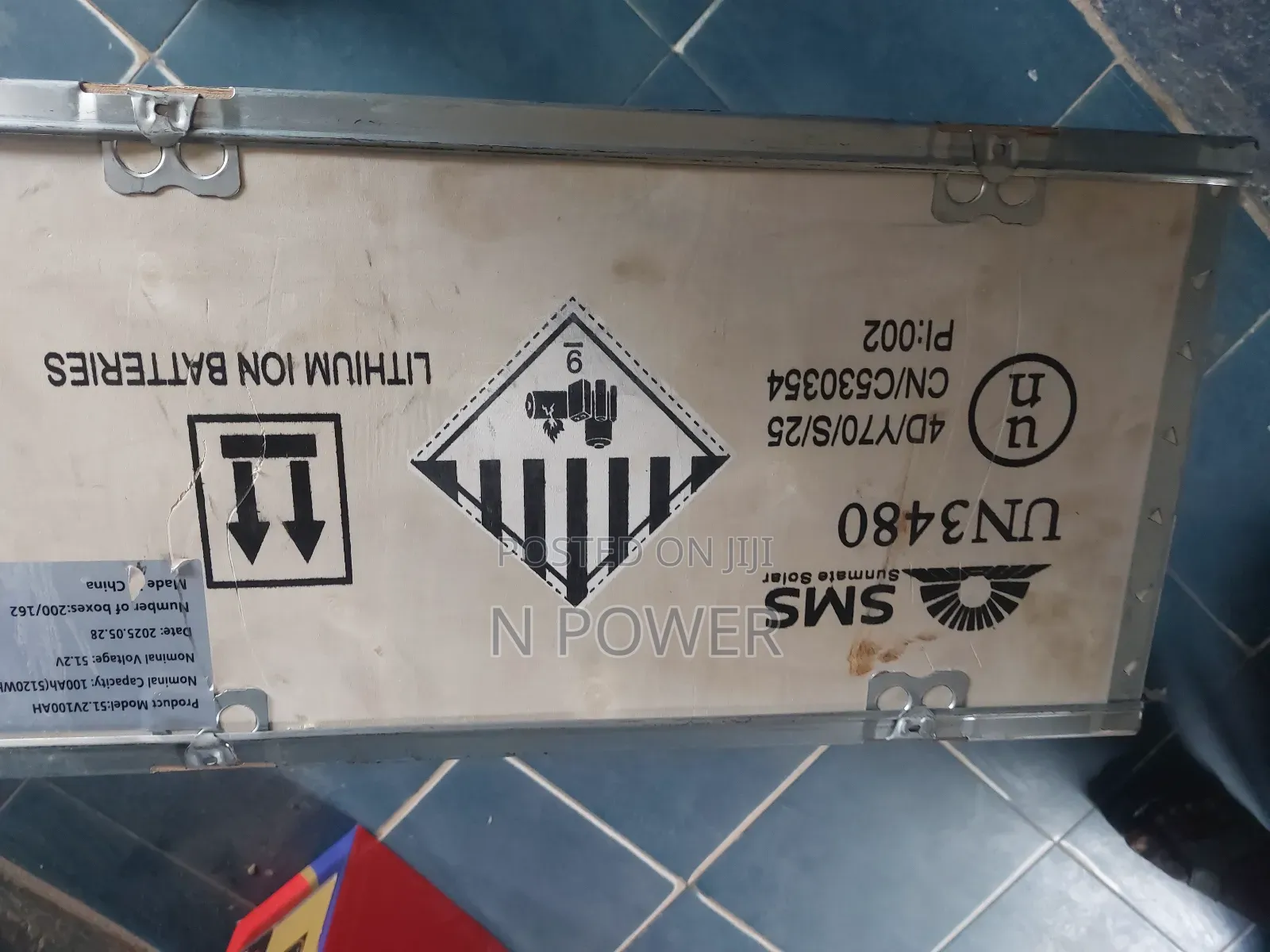 SMS Solar Lithium Battery 5kwh 51.2v