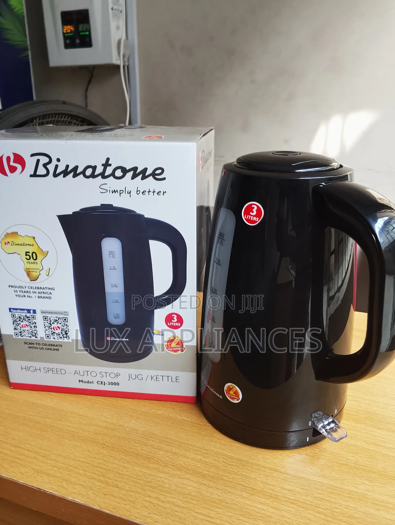 Binatone Top Rated Electric Kettle Cej-3000