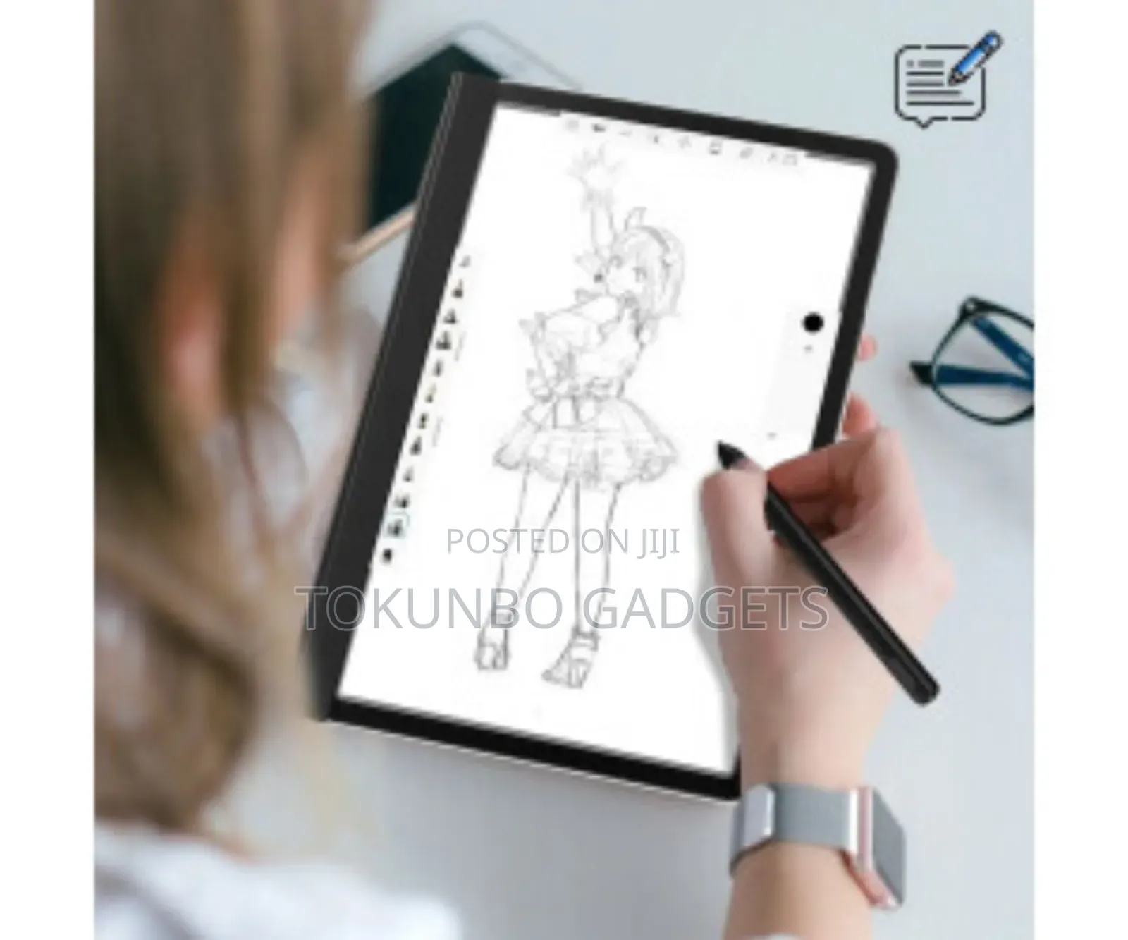 Samsung Galaxy Tab S8+/S7+ Note View Cover
