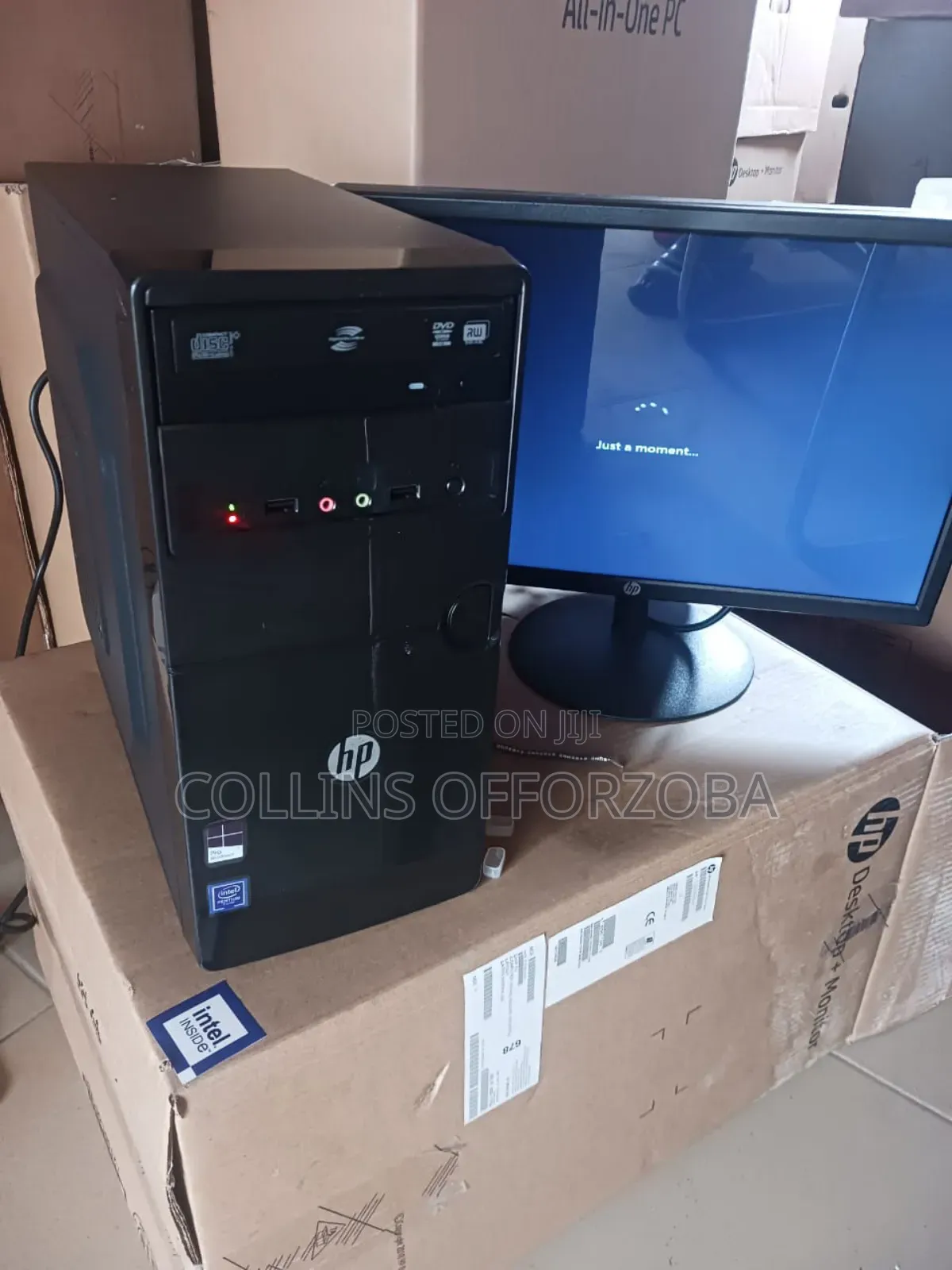 New Desktop Computer HP ProDesk 600 8GB Intel Core I5 HDD 500GB