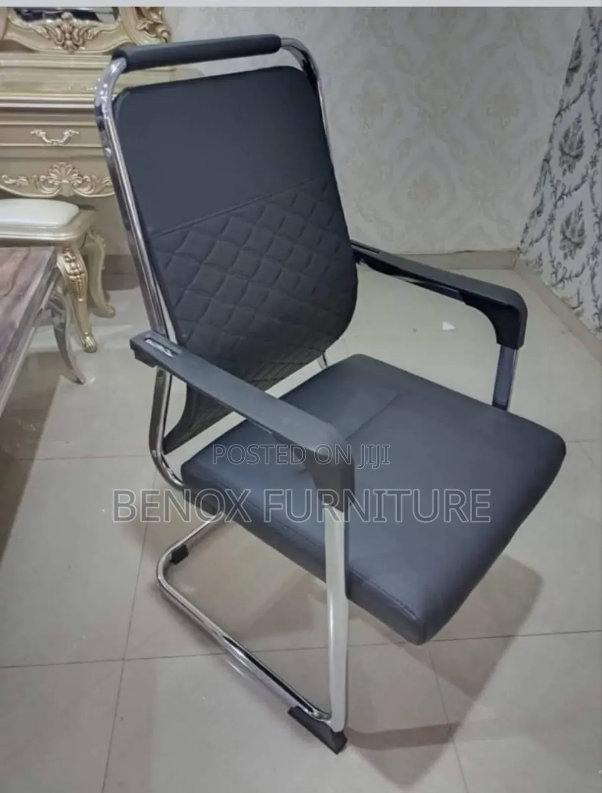 Office Leather Visitor Chair