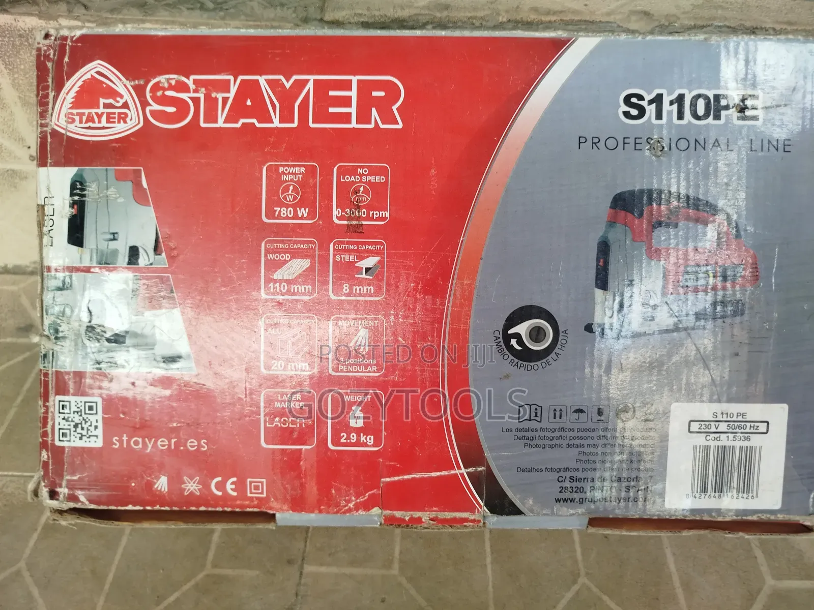 S110pe Jig Saw Machine