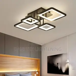 Led Light Rectangular Living Room Luminaire Atmospheric Ceiling L