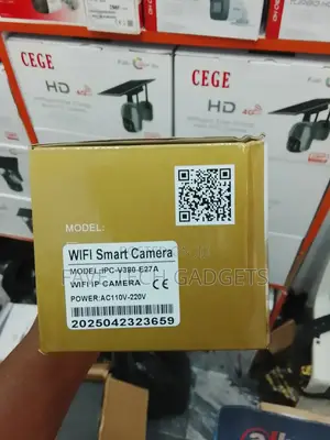 PTZ Wifi Bulb Camera Dual Lens