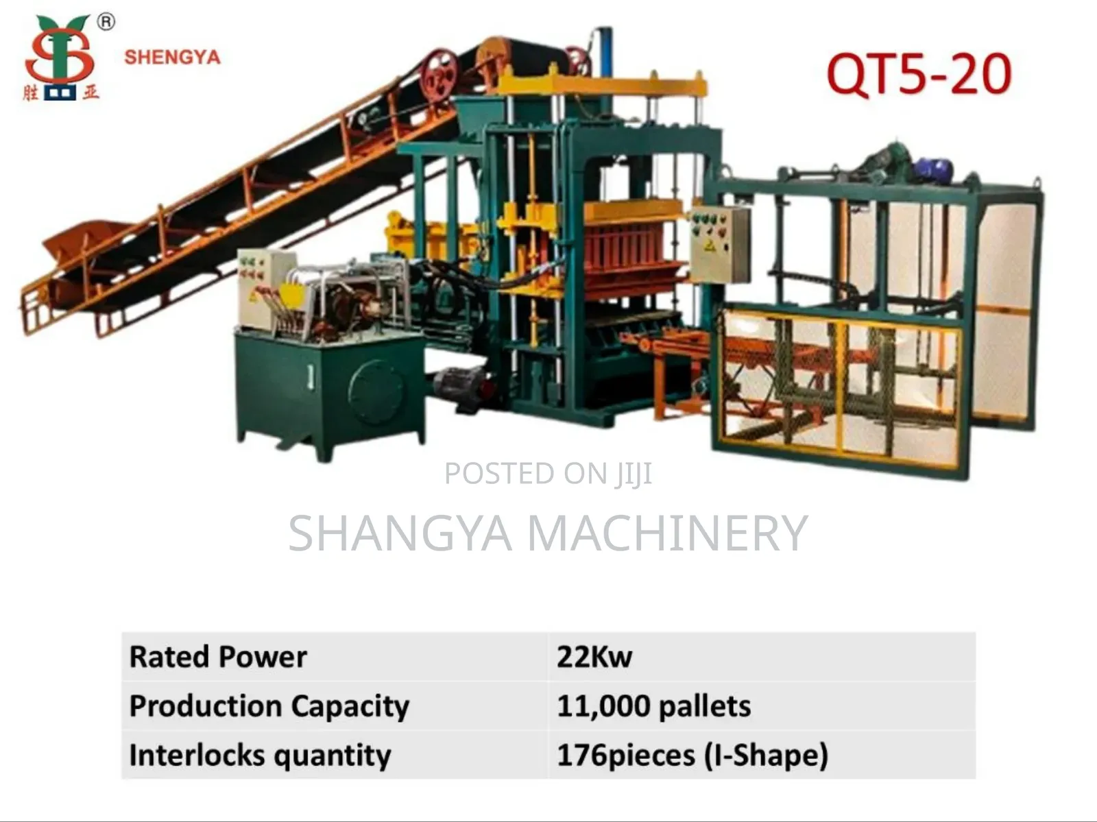 Qt 5-20 Block Moulding Machine