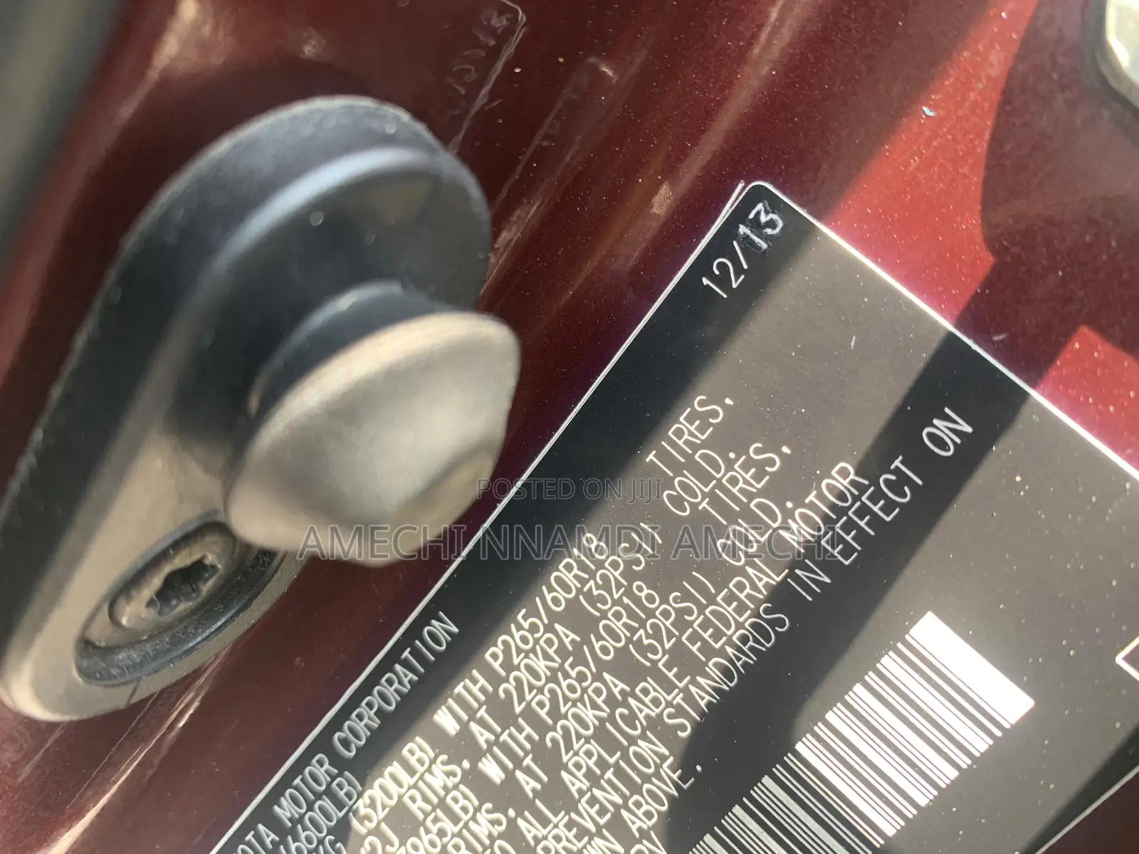 Lexus GX 460 Premium 2013 Red