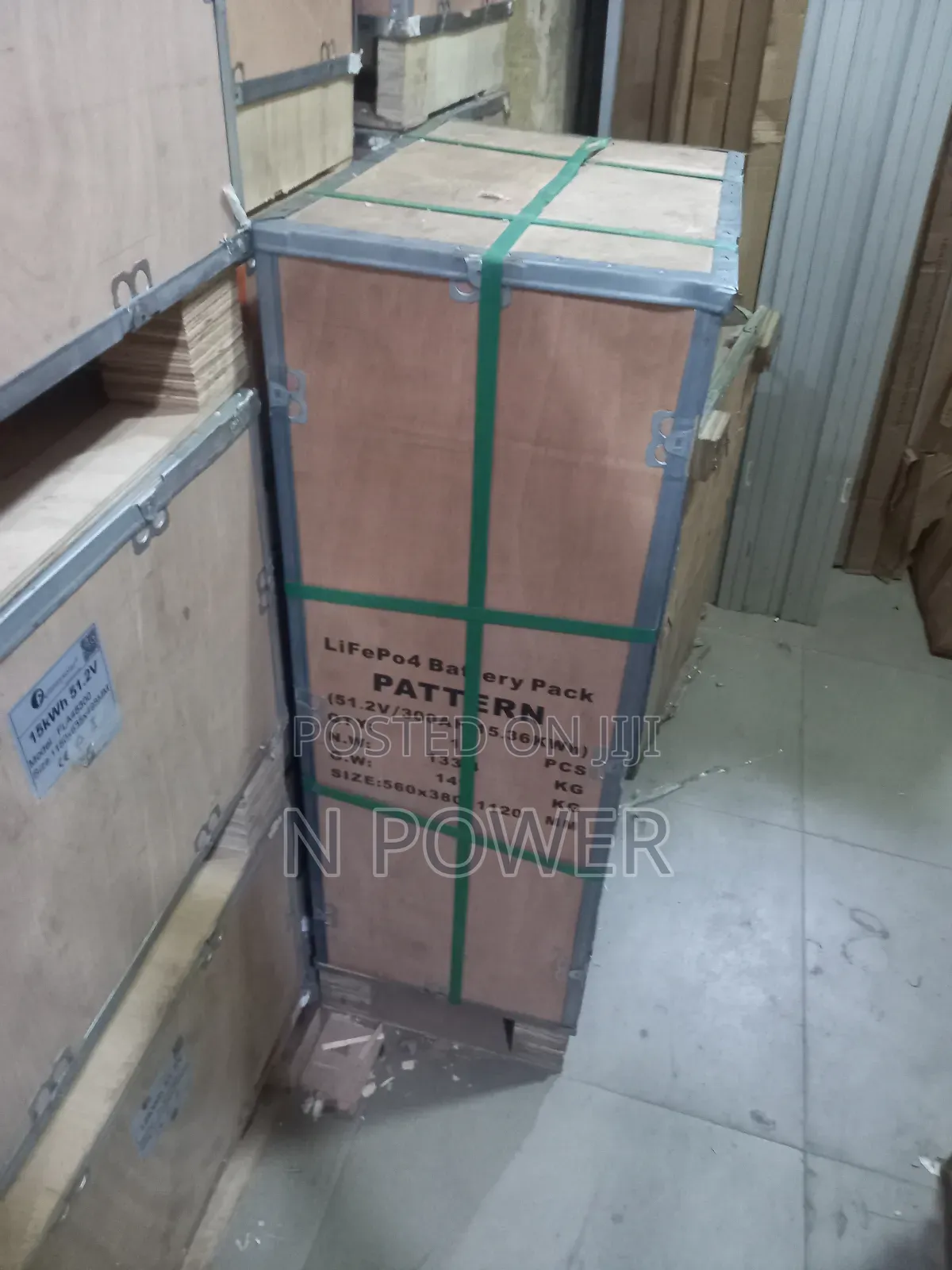 Pattern Solar Lithium Battery 15kwh 51.2v