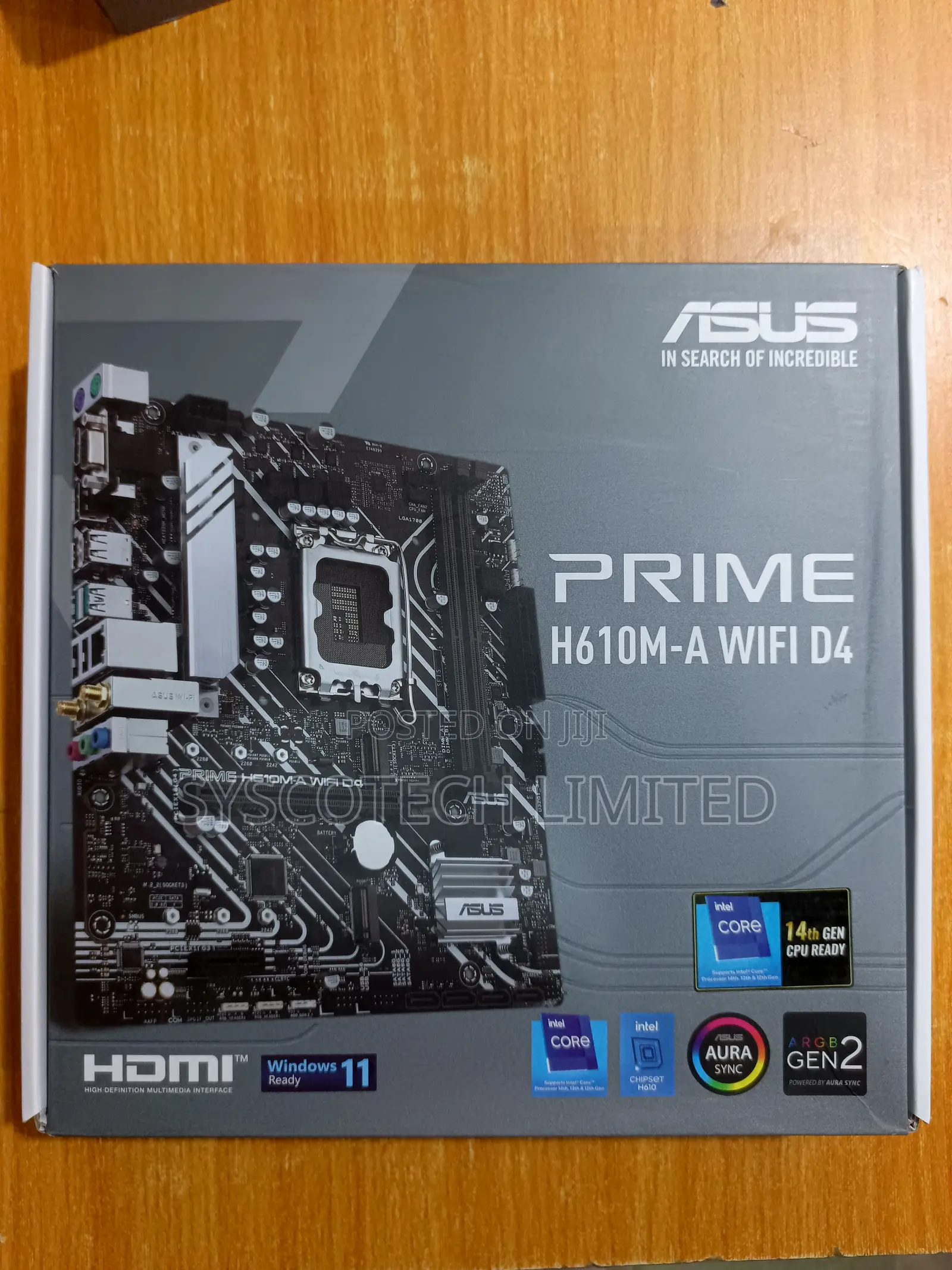 Asus Prime H610m-a Wifi D4