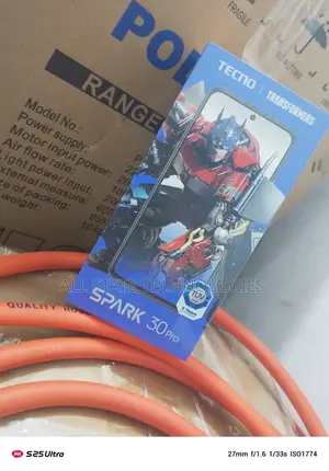 New Tecno Spark 30 Pro 256 GB Black