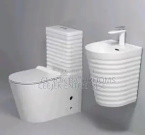 Executive Water Closet With Wall Hung Basin