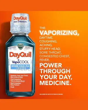 Dayquil Vapocool Severe Cold Flu + Congestion Relief Liquid