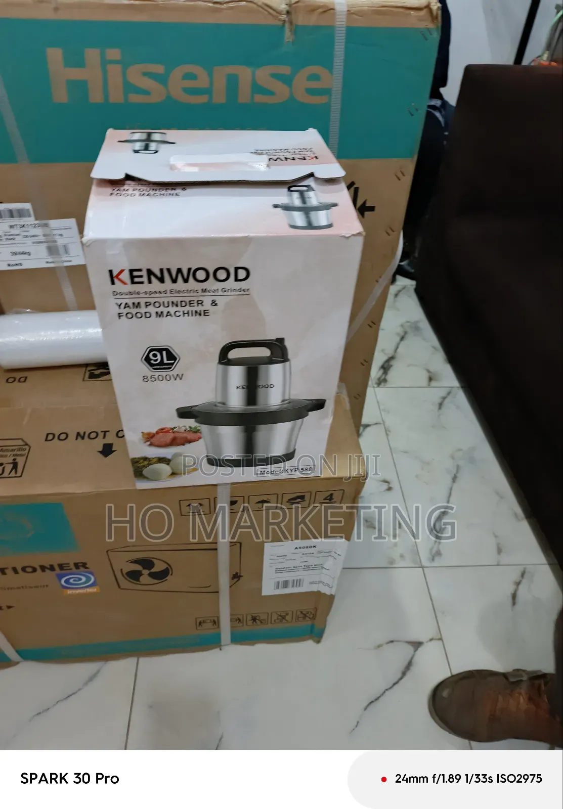 Perfect Texture Kenwood Yam Pounder