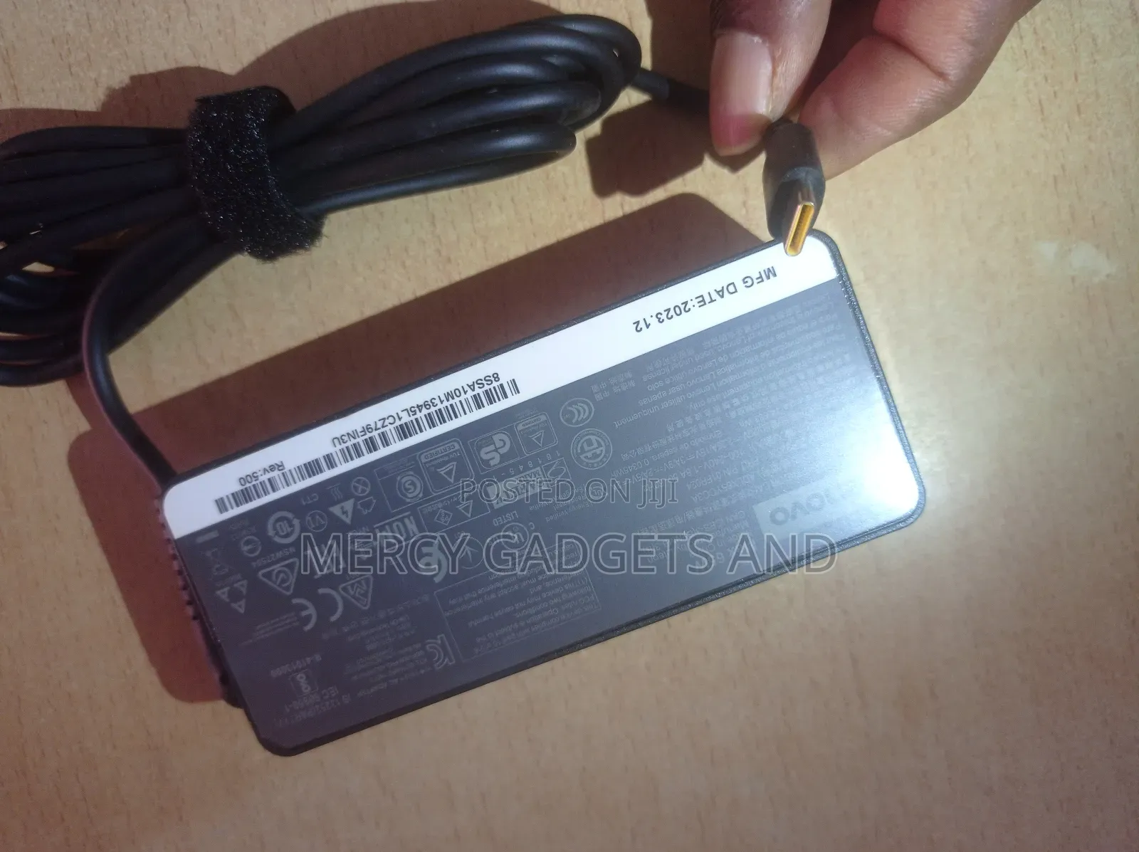 Original Lenovo Laptop Charger 20v 3.25a/15v 3a