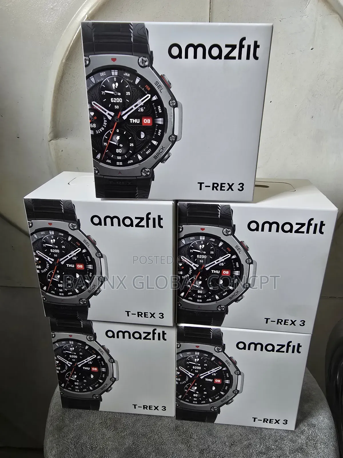 Amazfit T-Rex 3 48mm Amoled Smartwatch