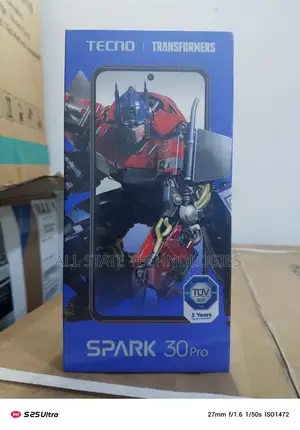 New Tecno Spark 30 Pro 256 GB Black