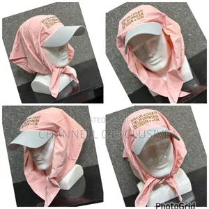 Brand New Cotton Scarf With Brim