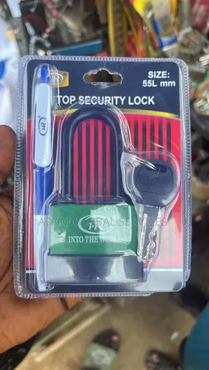 Top Security Padlock With Pen