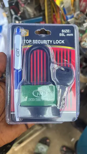 Top Security Padlock With Pen