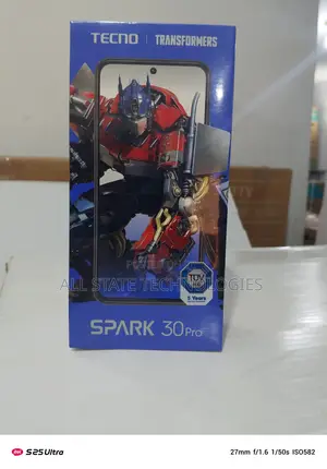 New Tecno Spark 30 Pro 256 GB Black