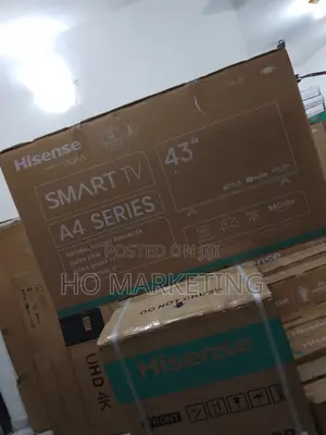 Crytal Clear Viewing With Hisense 43a4k FHD Smart Tv