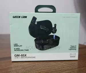 Green Lion Gm-85x 3 in 1 Wireless Microphone