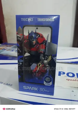 New Tecno Spark 30 Pro 256 GB Black