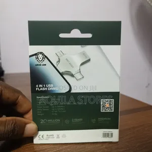 Green Lion 4-in-1 Usb Flash Drive With 64gb Storage