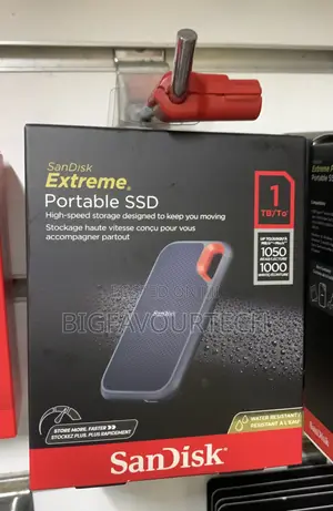 Sandisk Extreme Portable SSD - 1tb (Black)