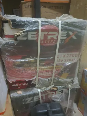 Zetrex Solar Battery 220ah 12v With Warranty