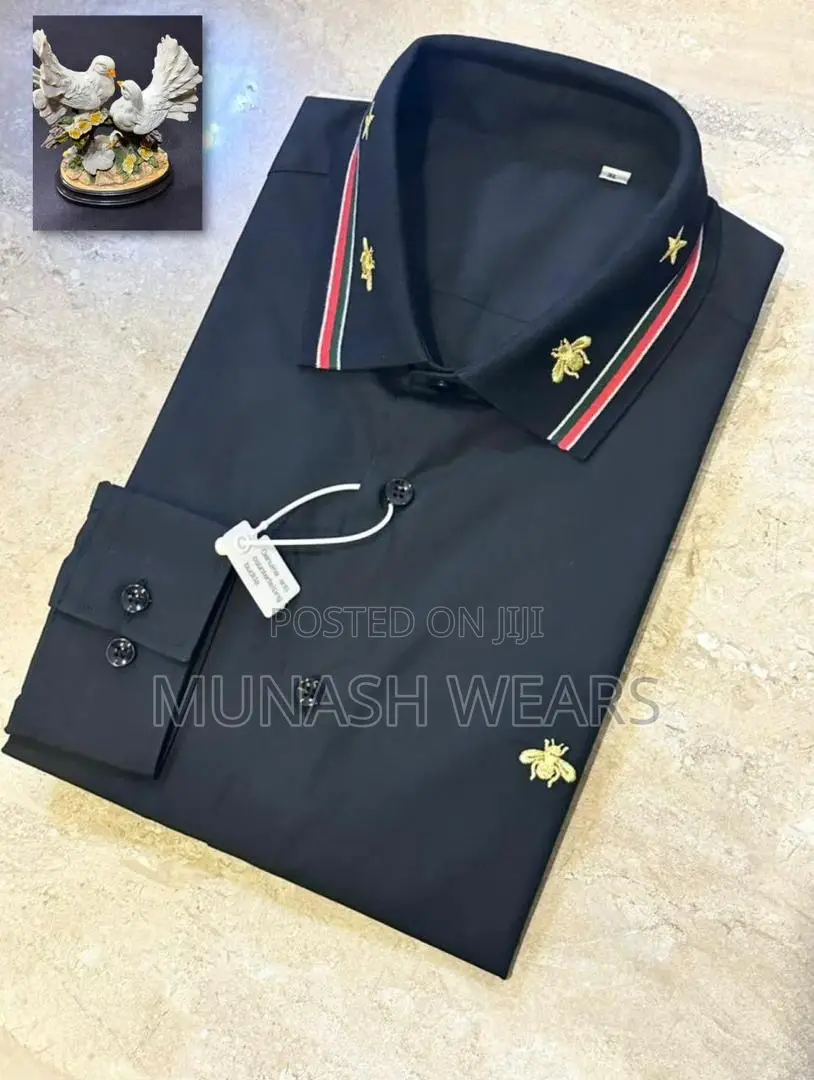Classic Italian Louis Vuitton Shirts for Men