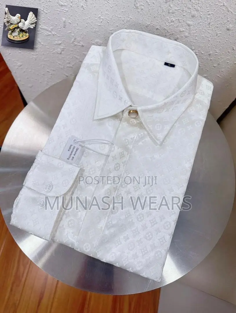 Classic Italian Louis Vuitton Shirts for Men