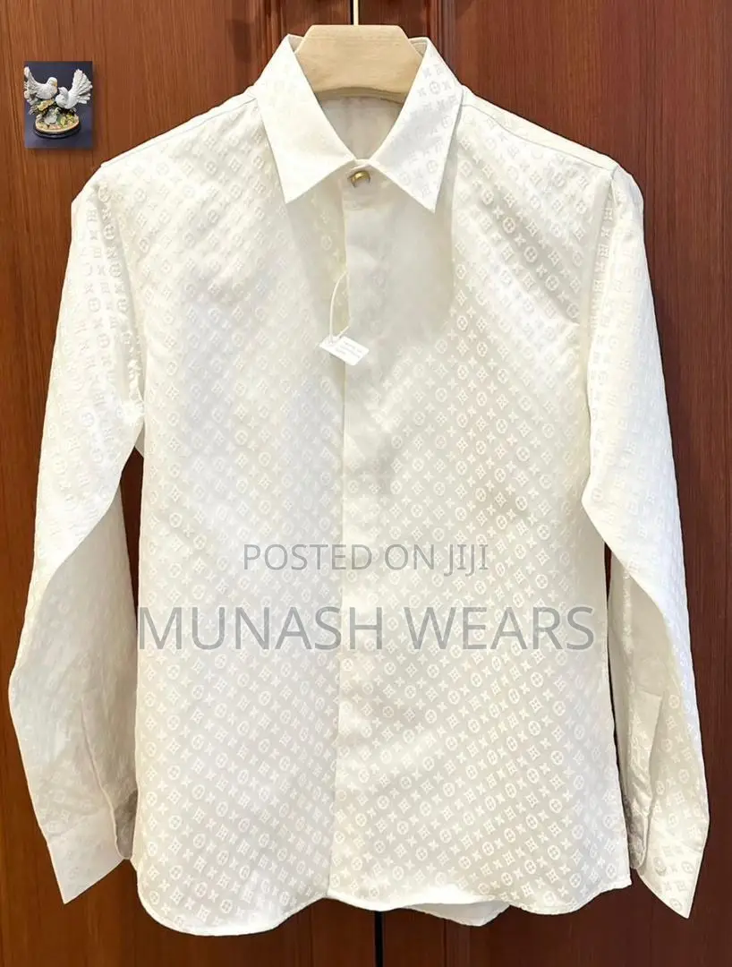 Classic Italian Louis Vuitton Shirts for Men