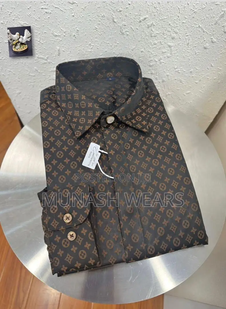 Classic Italian Louis Vuitton Shirts for Men