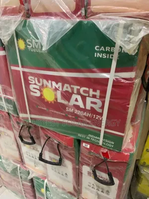 220ah Battery Sunmatch Solar Tubular