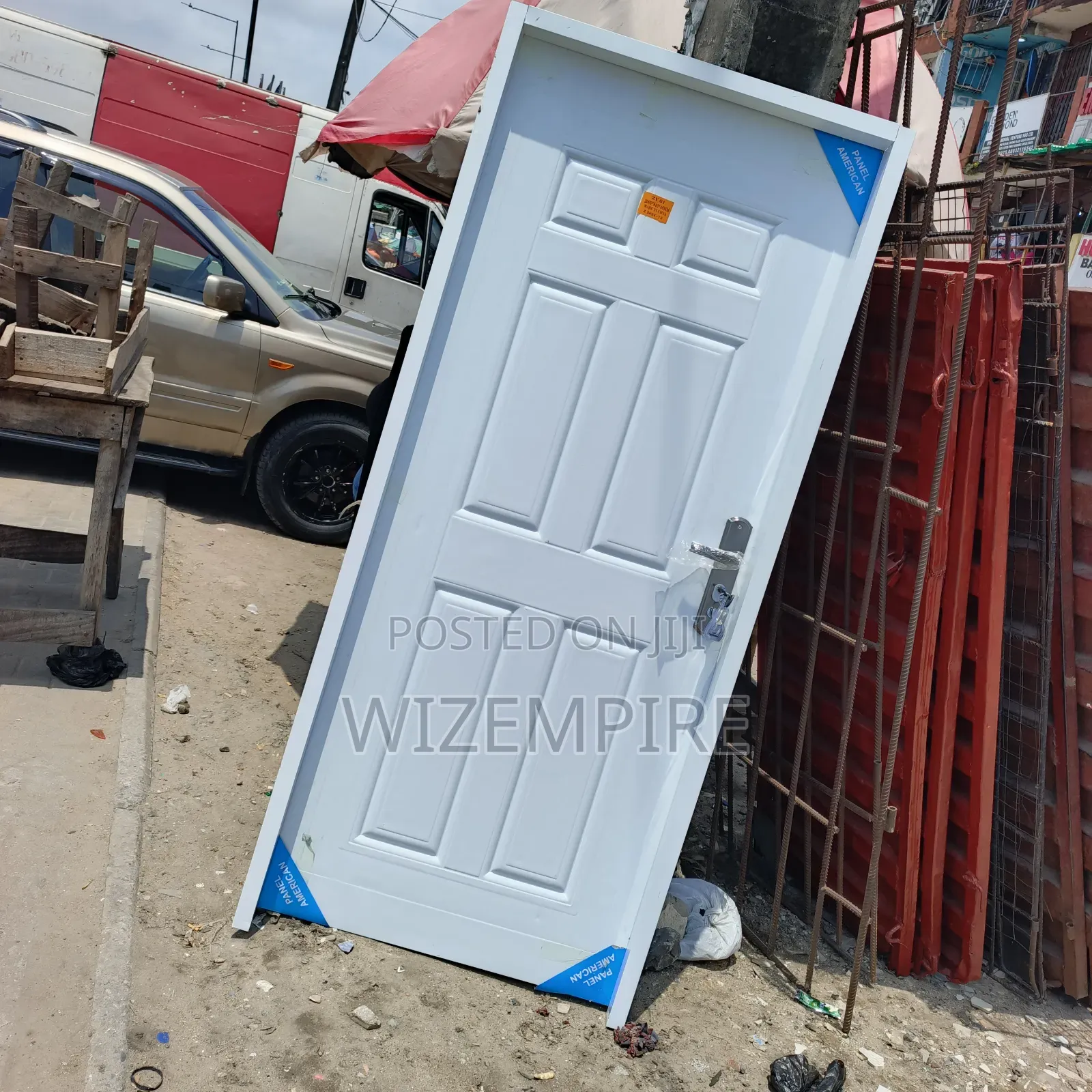 America Panel Doors White Available Wiz