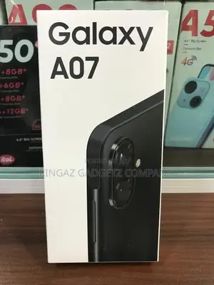 New Samsung Galaxy A07 4G 64 GB Black