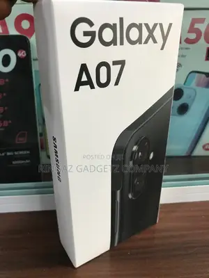 New Samsung Galaxy A07 4G 128 GB Black in Ikeja - Mobile Phones, Ringaz