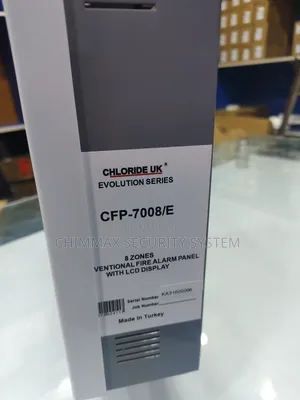 8 Zone Fire Alarm Control Panel, Chloride Uk, Evolution Series