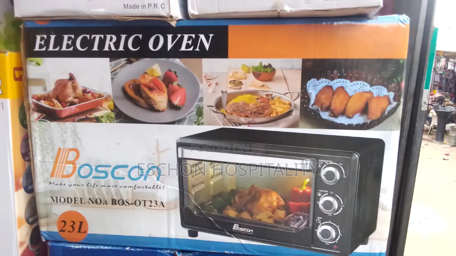 Boscon Electric Baking Oven Bos-Ot23a, 23-Liter